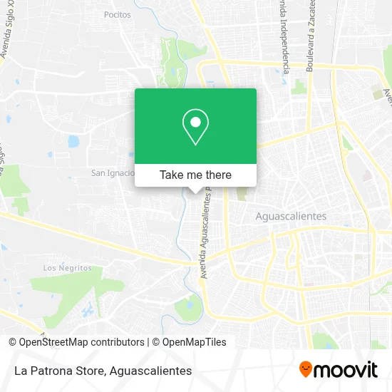 La Patrona Store map