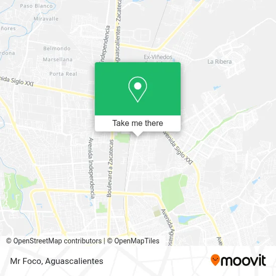 Mr Foco map