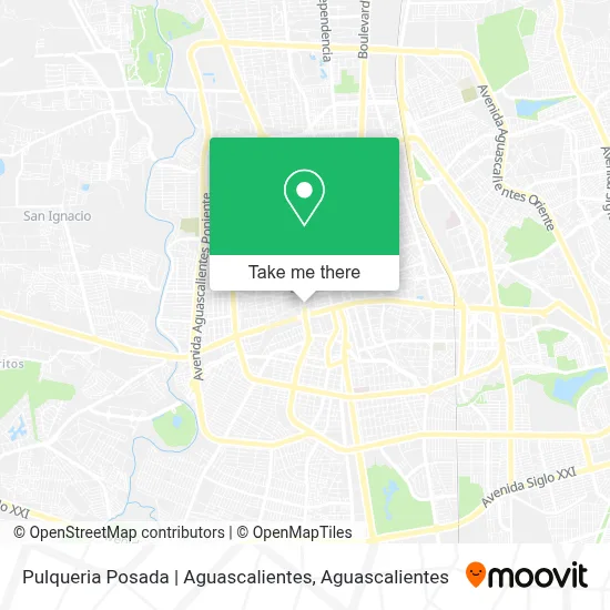 Pulqueria Posada | Aguascalientes map