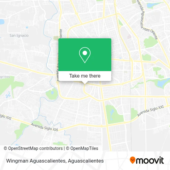 Wingman Aguascalientes map