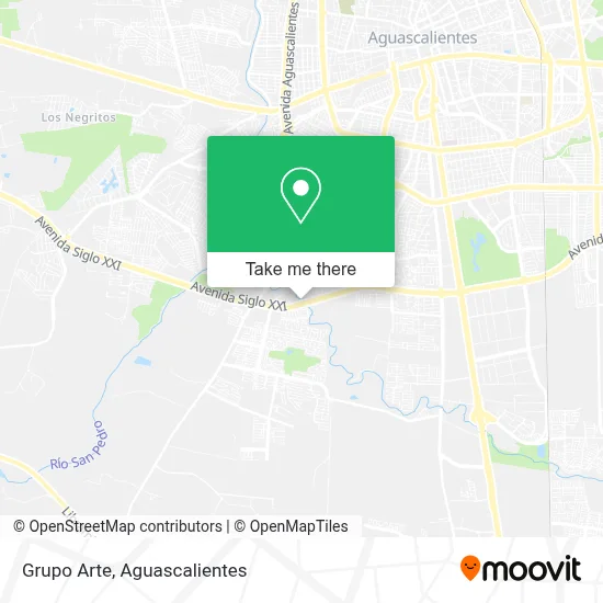 Grupo Arte map