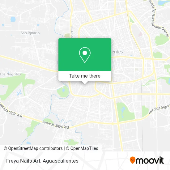 Freya Nails Art map