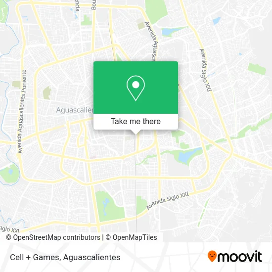Cell + Games map