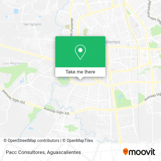 Pacc Consultores map