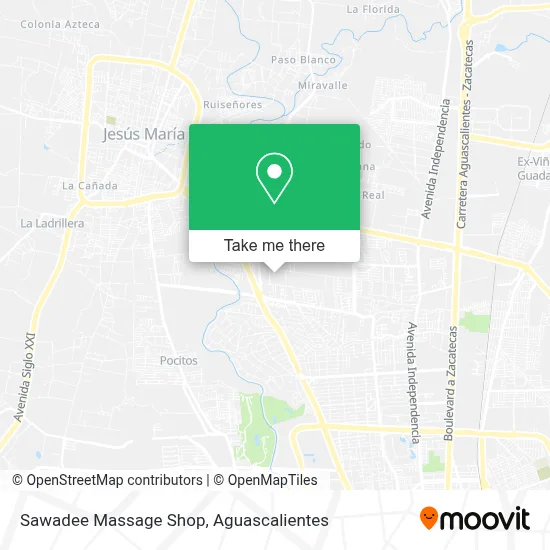 Sawadee Massage Shop map
