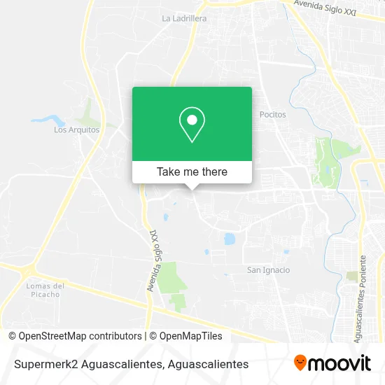 Supermerk2 Aguascalientes map