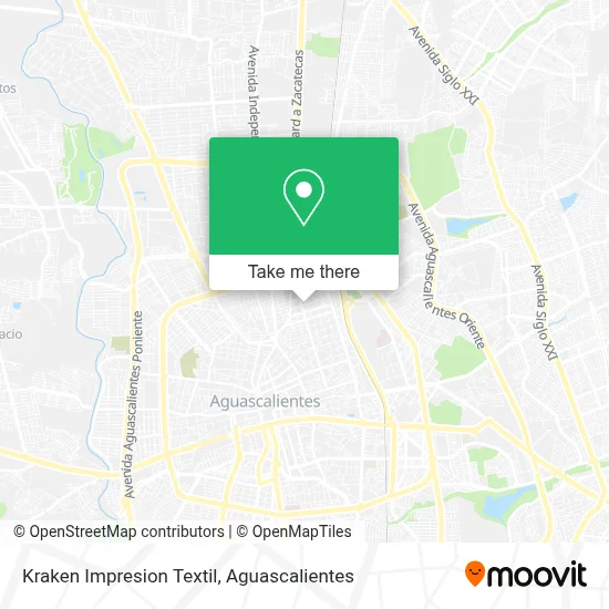 Kraken Impresion Textil map