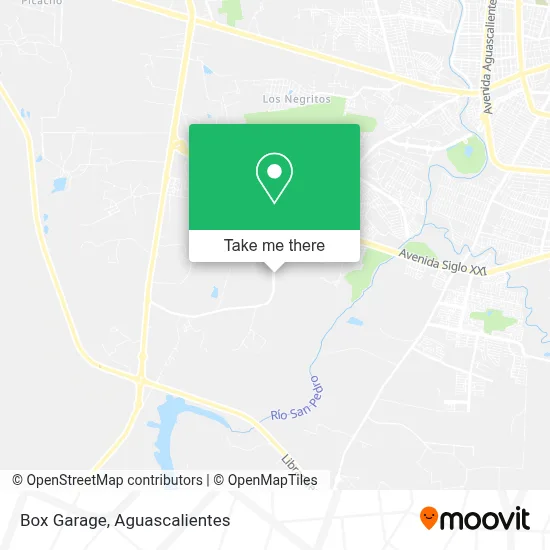 Box Garage map