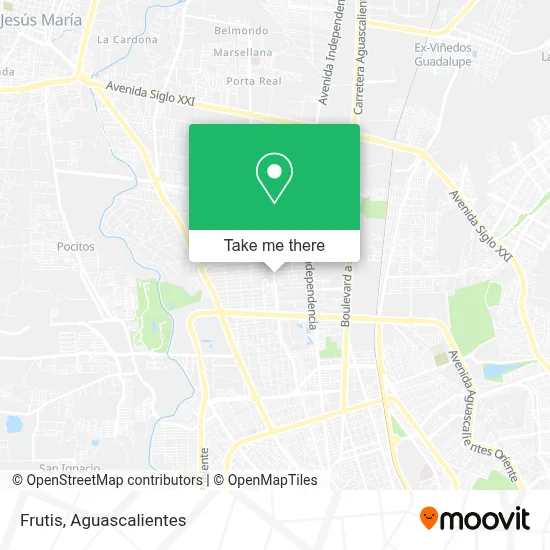Frutis map
