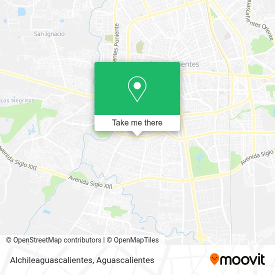 Alchileaguascalientes map