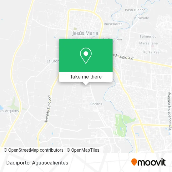 Dadiporto map
