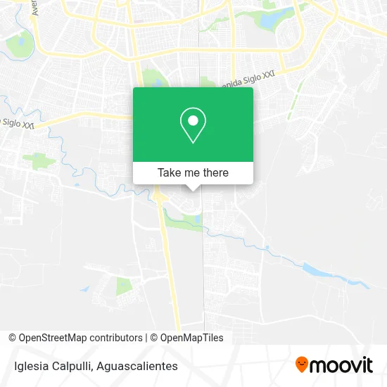 Iglesia Calpulli map