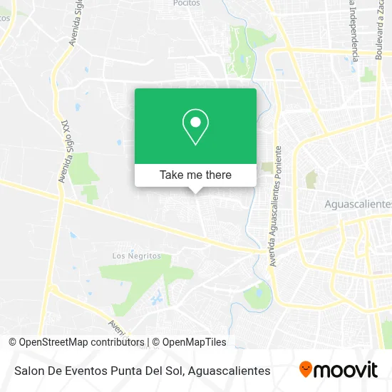 Salon De Eventos Punta Del Sol map