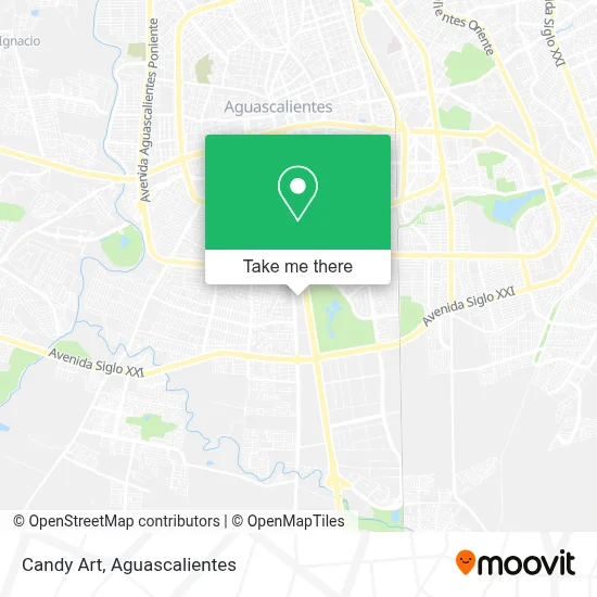 Candy Art map