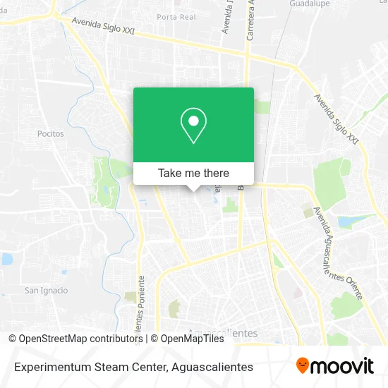 Experimentum Steam Center map