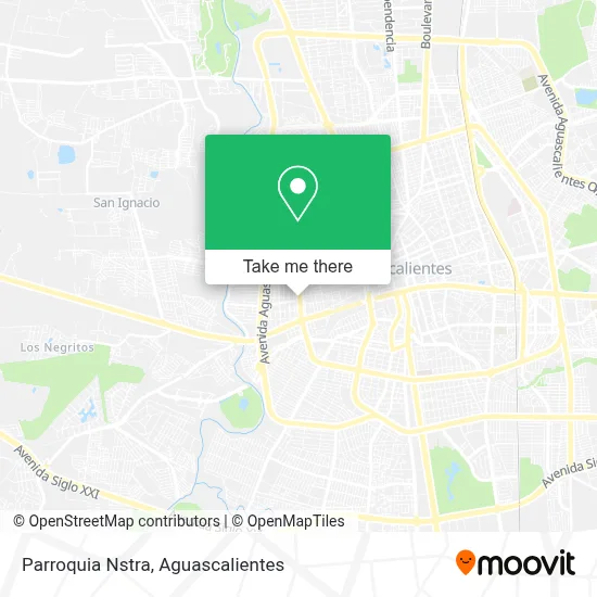 Parroquia Nstra map