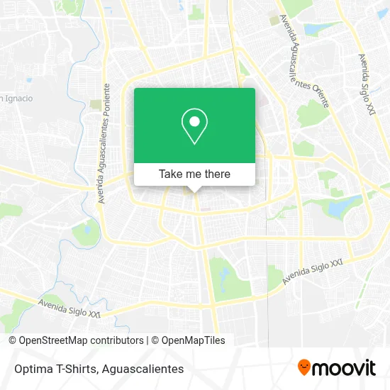 Optima T-Shirts map
