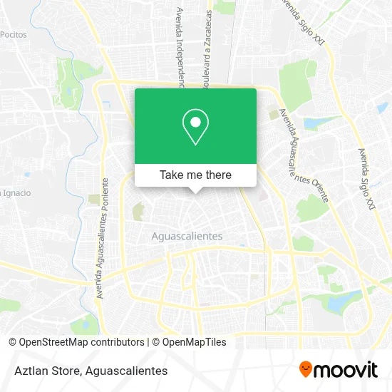 Aztlan Store map