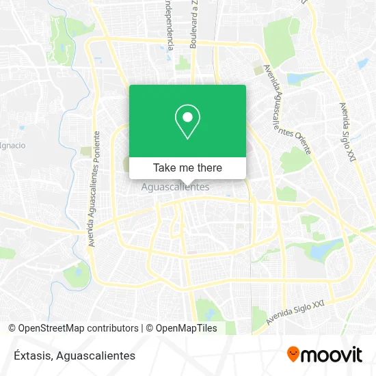 Éxtasis map