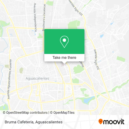 Bruma Cafetería map