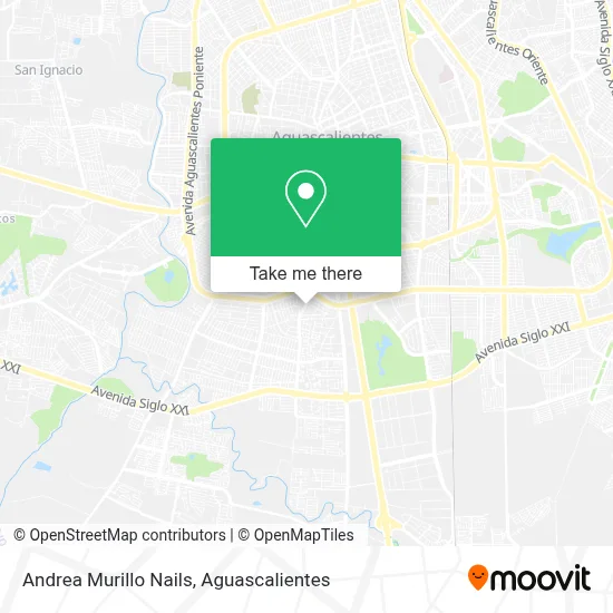 Andrea Murillo Nails map
