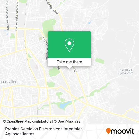 Pronics  Servicios Electronicos Integrales map