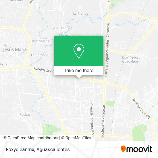 Foxycleanmx map