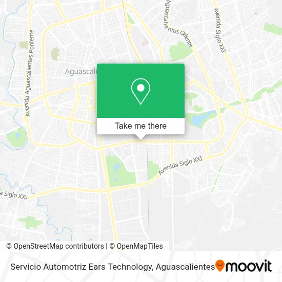 Servicio Automotriz Ears Technology map