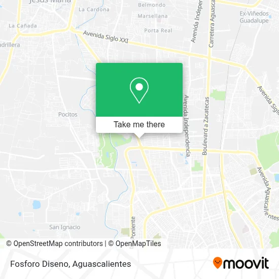 Fosforo Diseno map