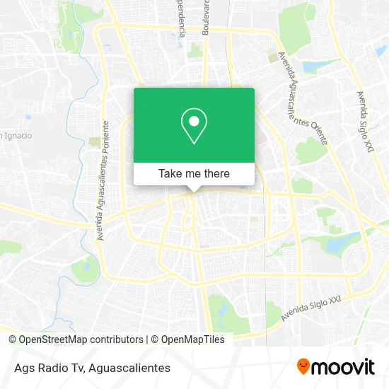 Ags Radio Tv map