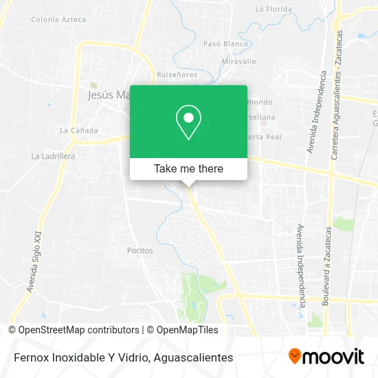Fernox Inoxidable Y Vidrio map