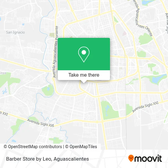 Barber Store by Leo map
