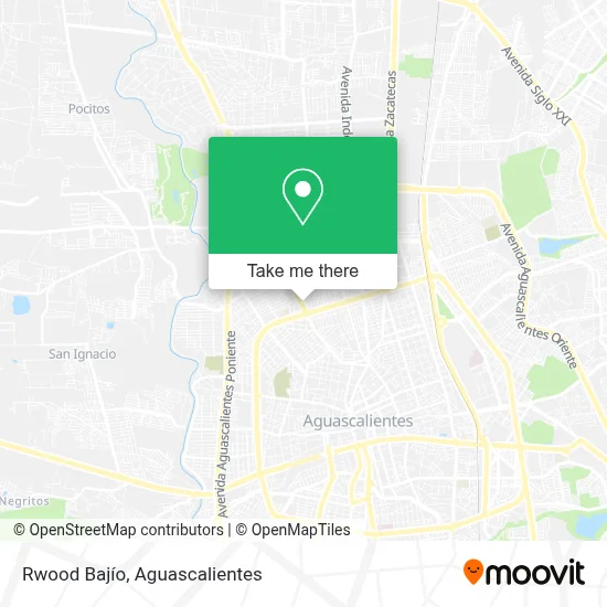 Rwood Bajío map