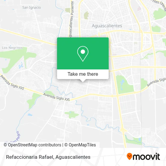 Refaccionaria Rafael map
