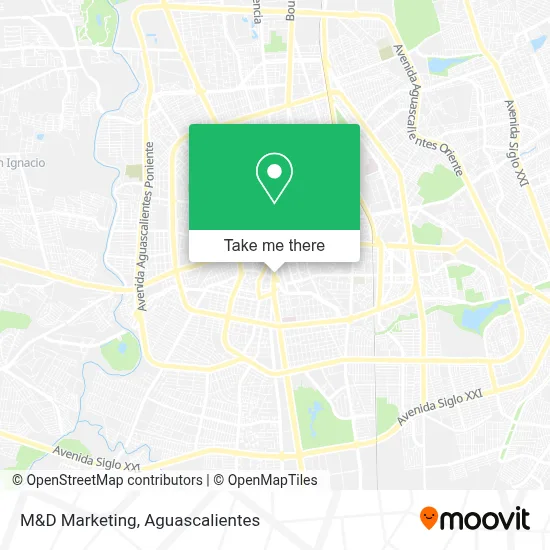 M&D Marketing map