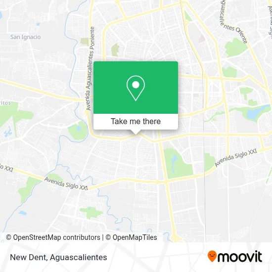New Dent map
