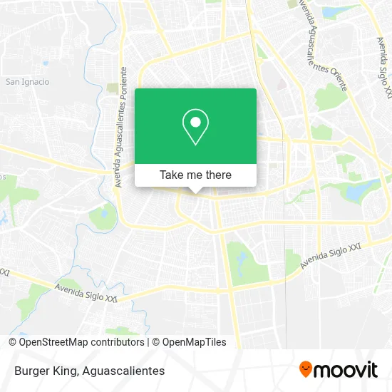 Burger King map