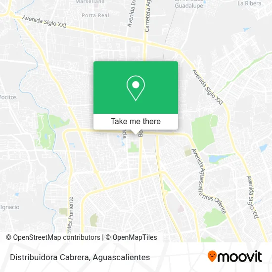 Distribuidora Cabrera map