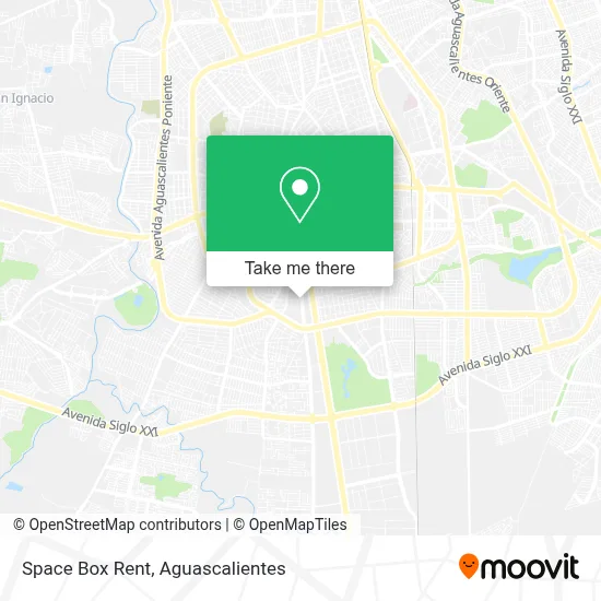 Space Box Rent map