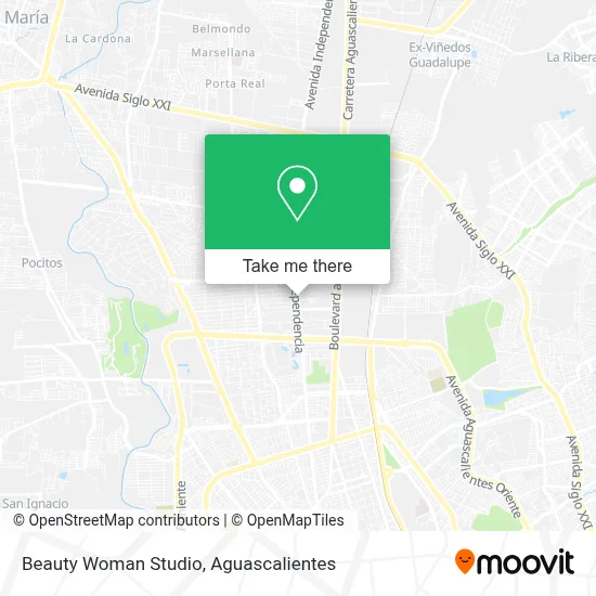 Beauty Woman Studio map