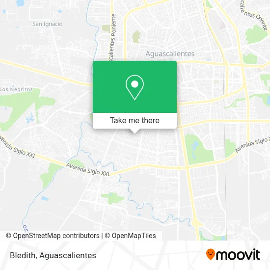 Bledith map