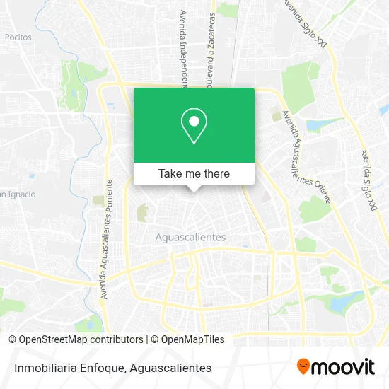 Inmobiliaria Enfoque map
