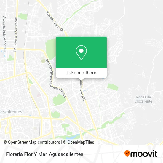 Floreria Flor Y Mar map