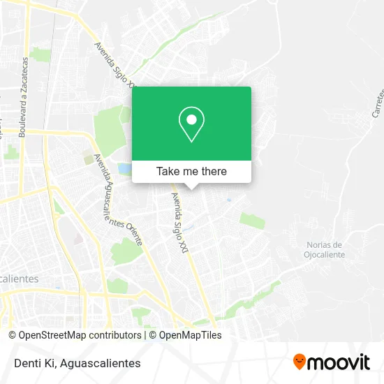 Denti Ki map