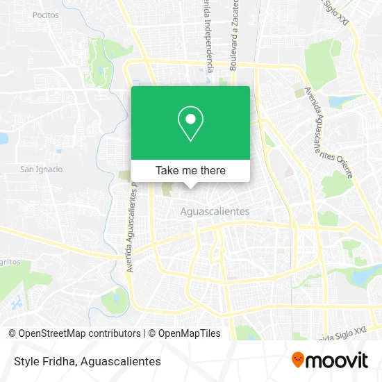 Style Fridha map