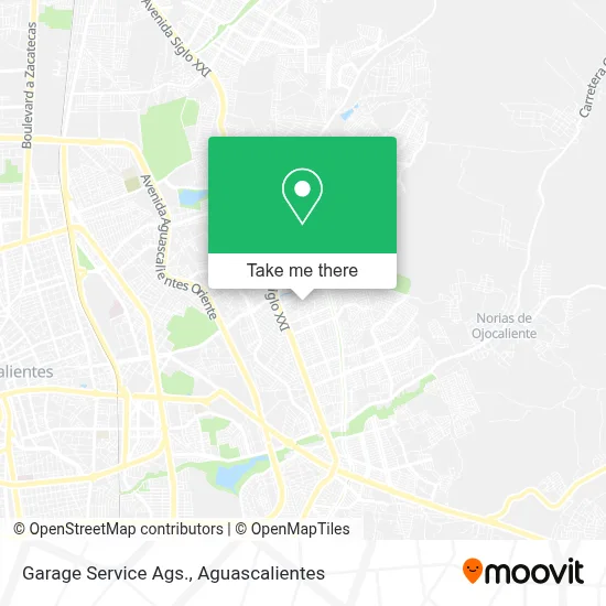 Garage Service Ags. map