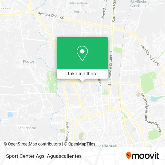 Sport Center Ags map