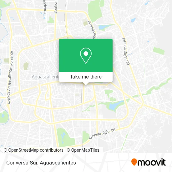 Conversa Sur map