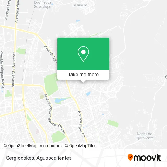 Sergiocakes map
