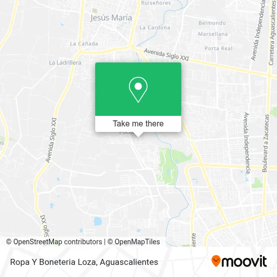 Ropa Y Boneteria Loza map